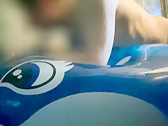 Fucking my modded water-filled Fuuzen inflatable whale