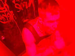 The Clubs Security Guard Helped Me Get In, But I Had To Give Myself To Him In The Toilet – A Hard Ass Fucking